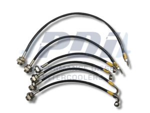 Landcruiser 100 HDJ100 UZJ100 PDI Braided Brake Lines (ADR Approved)